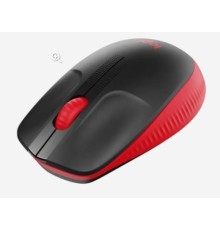 Мышь беспроводная M190 BLACK/RED 910-005926 LOGITECH