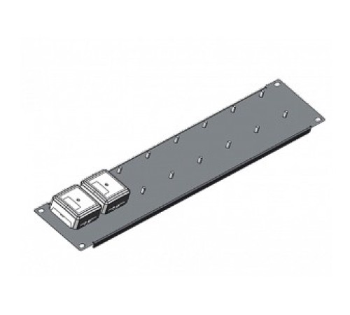 RUBEZH RBZ-353831 Комплект монтажных частей стоечный Sonar SBP с предустановленными изоляторами шлейфа ИЗ-1-R3 (стоечный) в составе: SBP-002,ИЗ-1-R3 (2шт.), шлейф