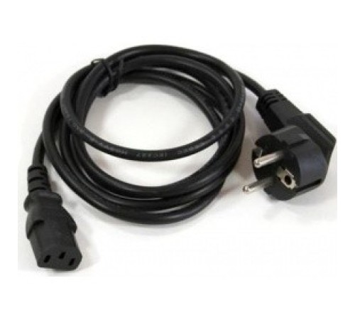 Telecom Кабель (TE021-CU0.5-3M) компьютер - розетка 220V (EURO) 3м, 3G0,5mm медь