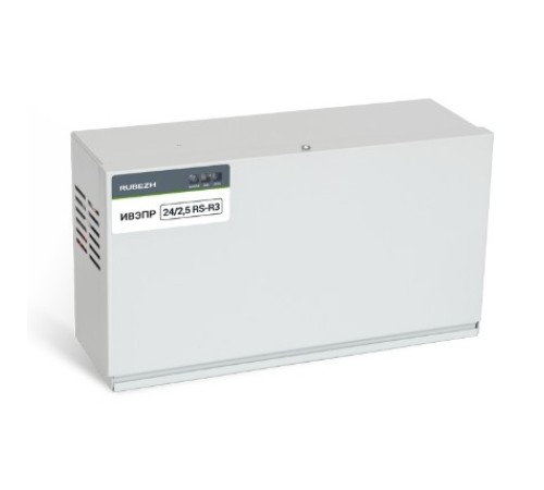 RUBEZH RBZ-227711 Источник питания резервированный ИВЭПР 24/2,5 RS-R3 исп 2х12 БР