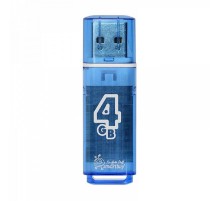 Smartbuy USB Drive 4GB Glossy series Blue (SB4GBGS-B)