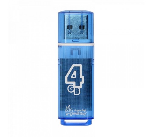 Smartbuy USB Drive 4GB Glossy series Blue (SB4GBGS-B) Smartbuy USB Drive 4GB Glossy series Blue (SB4GBGS-B)