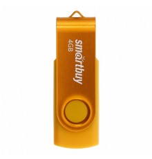 Smartbuy USB Drive 4GB Twist Yellow (SB004GB2TWY)