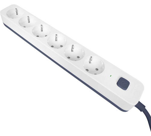 Аксессуар к источникам бесперебойного питания Powercom сетевой фильтр, 5 метра, 6 розеток, 16А/4кВт, cечение провода: 3х1,5мм2, цвет белый, 1 год гарантии (SP-06W 5,0 m)