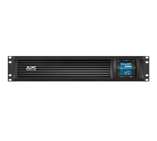 Источник бесперебойного питания APC Smart-UPS C 1000VA/600W, 2U RackMount, 230V, Line-Interactive, LCD, 1 year warranty(REP. SMC1000I-2U) (SMC1000I-2UC)