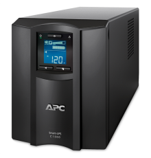 Источник бесперебойного питания APC Smart-UPS C 1000VA/600W, 230V, Line-Interactive, LCD (REP. SMC1000I), 1 year warranty (SMC1000IC)