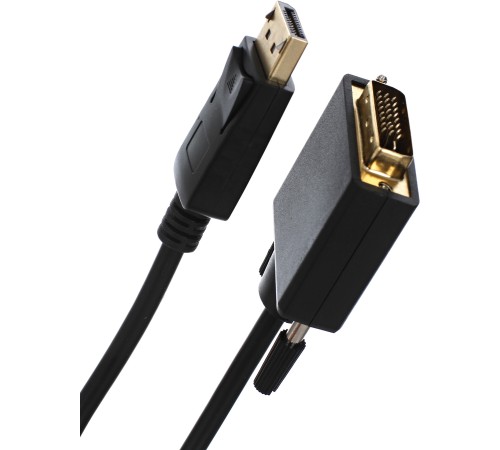 Кабель-переходник DisplayPort M ---> DVI M  1,8м VCOM <CG606-1.8M> VCOM DisplayPort M ---> DVI M  1,8м (CG606-1.8M)
