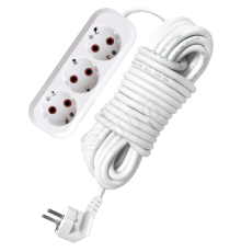 Удлинитель бытовой 3х10м с заземлением 10А У10-554