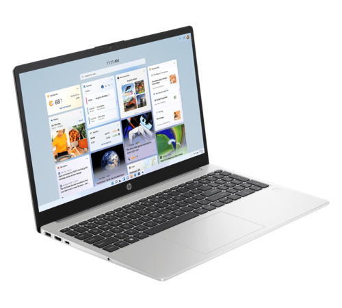 Ноутбук без сумки HP 250 G10 Core i3-1315U 15.6 FHD (1920x1080) AG UWVA 8GB (1x8GB) DDR4,512GB SSD Backlit,41WHr,1.5kg,1y Silver,DOS,KB Eng (8A5C8EA)