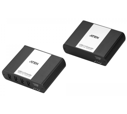 Удлинитель ATEN 4-Port USB 2.0 Cat 5 Extender over LAN (UEH4102-AT-G)