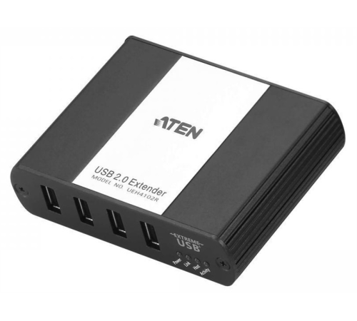 Удлинитель ATEN 4-Port USB 2.0 Cat 5 Extender over LAN (UEH4102-AT-G)