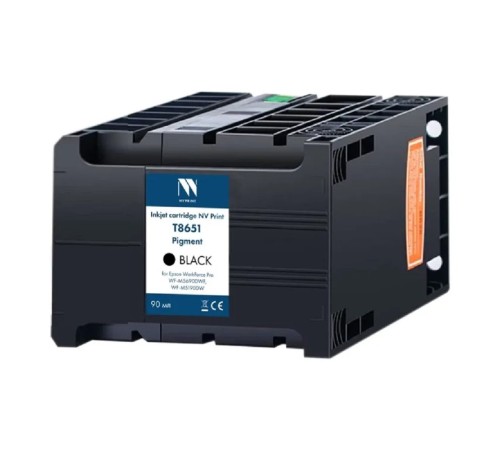 Струйный картридж NV Print T8651 (NV-C13T865140) Black для Epson WorkForce Pro WF-M5690DWF, WF-M5190DW (10 000 стр) Струйный картридж NV Print T8651 (NV-C13T865140) Black для Epson WorkForce Pro WF-M5690DWF, WF-M5190DW (10 000 стр)