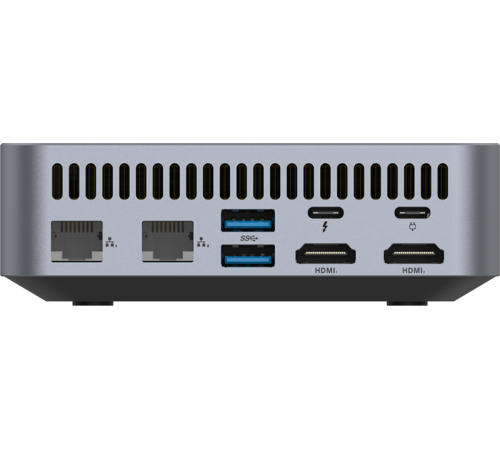 Персональный компьютер IRBIS Smartdesk mini PC i5-1235U (10C/12T - 1.3Ghz), 8GB DDR5, 256GB SSD M.2, Intel UHD, WiFi6, BT 5.1, 2xHDMI, 1xDP, 1xthunderbolt, 2xUSB Type-C, 4xUSB Type-A, fTPM, Mount VESA, Win 11 Pro, 1Y (ISDC5001PR)