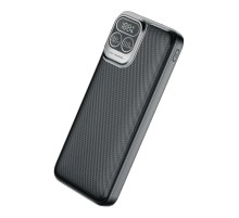 Perfeo Powerbank Atomic Age 10000 mAh/LED дисплей/PD + QC 3.0/Type-C/2 USB/Выход: 5A, max 22.5WBlack