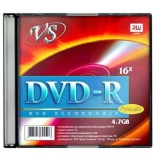 Диски VS DVD-R 4,7 GB 16x SL/5 Ink Print