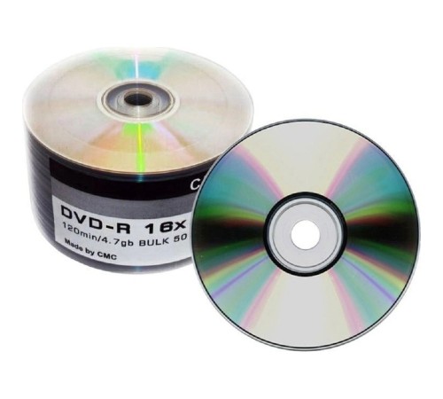 Диски СМС DVD-R 4,7 GB 16x Bulk/50