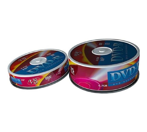 Диски VS DVD+R 4,7 GB 16x Shrink/25 (620526)