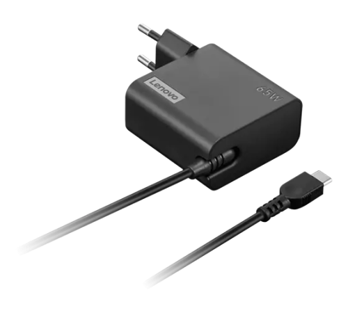 Зарядное устройство для ноутбука Lenovo 65W USB-C Wall Adapter-EU Pin (4X21L54610)