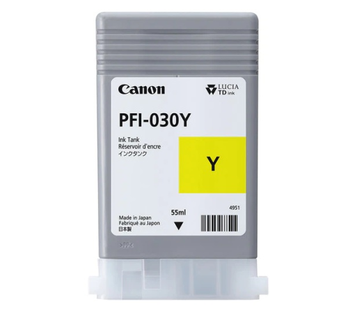 Расходные материалы Картридж CANON Pigment Ink PFI-030 Yellow (TM240/TM340) 55ml (3492C001AA) Расходные материалы Картридж CANON Pigment Ink PFI-030 Yellow (TM240/TM340) 55ml (3492C001AA)