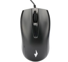 Gembird MOP-110 Black {Мышь, USB, черный, 3 кнопки,  1000 DPI, кабель 1.8м}
