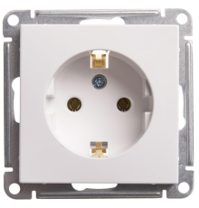 Systeme electric RS16-154-1-86 W59 РОЗЕТКА с заземлением без шторок, 16А, механизм, БЕЛЫЙ