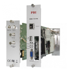 Модуль профессионального DVB-T2 приёмника и двойного аналогового модулятора PBI DMM-1701PM-04T2