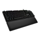 Клавиатура игровая Logitech G513 CARBON - GX BLUE (CLICKY) SWITCH (механическая клавиатура с RGB-подстветкой) US INT'L