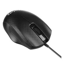 Exegate EX264100RUS Мышь Exegate SH-9027  <black, optical,  3btn/scroll, 1000dpi, USB, шнур 1,5м.>, Color box