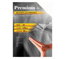 Обложки для переплёта Office Kit A4 прозрачный (100шт) PCA400200