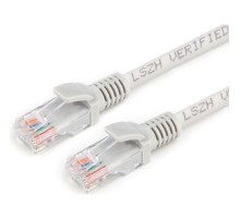 Cablexpert Патч-корд LSZH медный UTP кат.5e, 20м, литой, многожильный (серый) [PP30-20M]