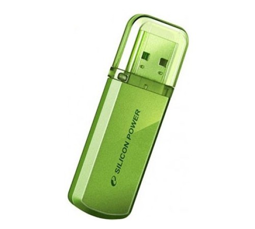 Silicon Power USB Drive 8Gb Helios 101 SP008GBUF2101V1N {USB2.0, Green}