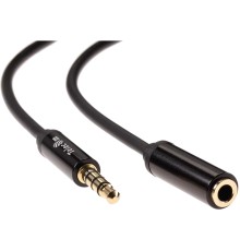 Кабель удлинит 3.5 Jack (M) - 3.5 Jack (F), 1.5м Telecom PRO <TAV7179M-1.5M> VCOM Кабель-переходник Telecom Jack 3.5 mm M/Jack 3.5 mm F (TAV7179M-1.5M)