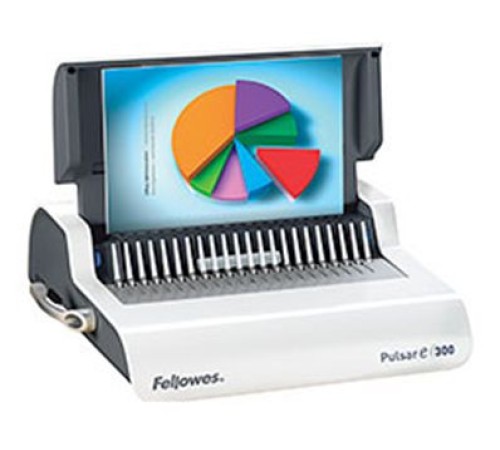 Переплетчик Fellowes Pulsar E (FS-56207) A4/перф.20л.сшив/макс.300л./пластик.пруж. (6-38мм)/электр.
