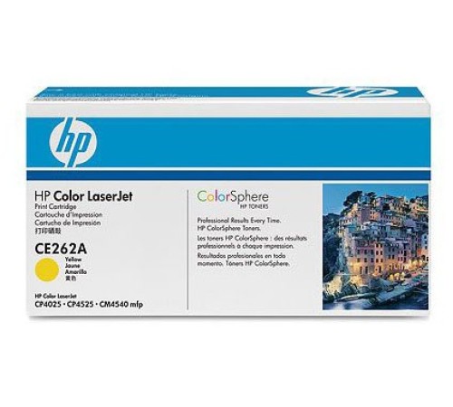 Картридж лазерный HP 648A CE262A желтый (11000стр.) для HP CLJ CP4525