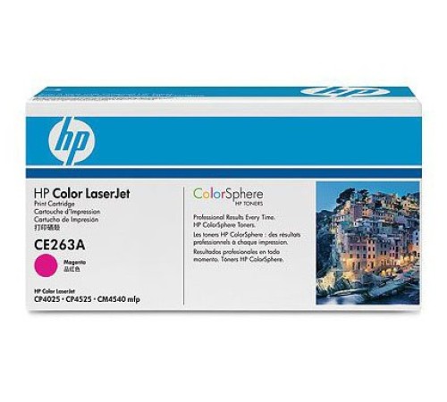 Картридж лазерный HP 648A CE263A пурпурный (11000стр.) для HP CLJ CP4525 Картридж лазерный HP 648A CE263A пурпурный (11000стр.) для HP CLJ CP4525