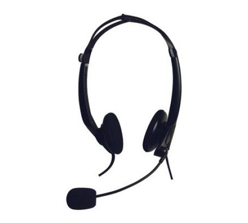 Наушники с микрофоном A4Tech HS-10 черный 2м накладные оголовье Наушники с микрофоном A4Tech HS-10 черный 2м накладные оголовье
