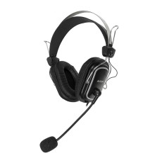 Наушники с микрофоном A4Tech HS-50 черный 2.4м мониторные оголовье