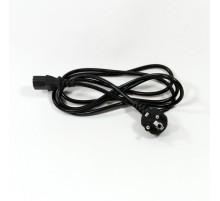 Aopen (ACE021-1.8M) Кабель компьютер-розетка 1.8метра 220V (EURO) <VDE> 3G*0,5mm2 [8495182274402]