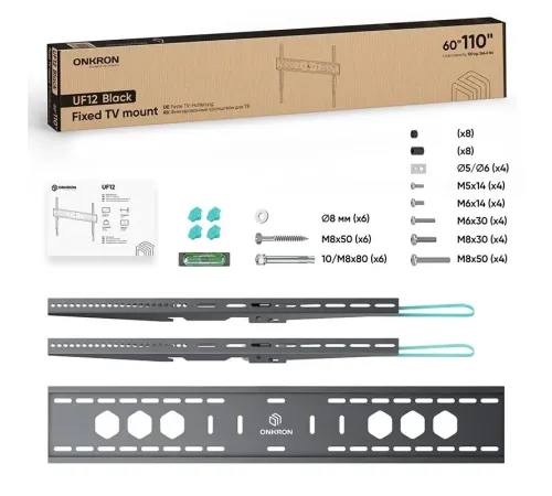 Кронштейн ONKRON ONKRON ONKRON UF12 BLACK
