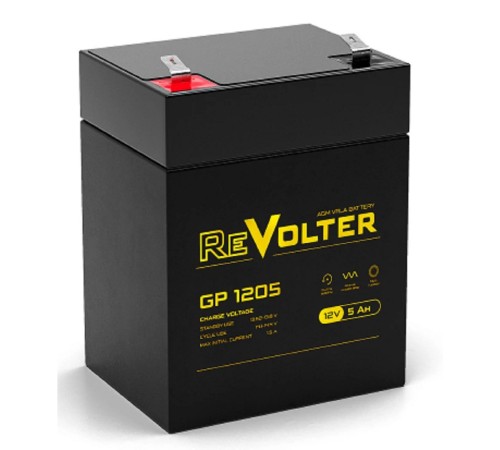 Revolter Аккумулятор GP 1205 (12B/5Ач) Revolter Аккумулятор GP 1205 (12B/5Ач)