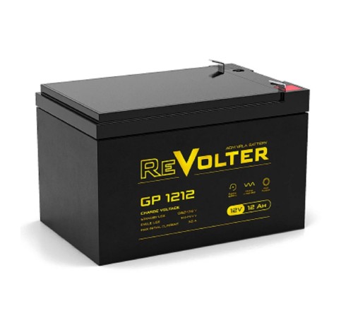 Revolter Аккумулятор GP 1212 (12B/12Ач) Revolter Аккумулятор GP 1212 (12B/12Ач)