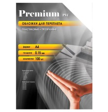 Обложки для переплёта Office Kit A4 прозрачный (100шт) PCA400150