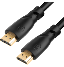 Greenconnect Кабель 1.5m HDMI 1.4, OD7.3mm, 30/30 AWG, позолоченные контакты, Ethernet 10.2 Гбит/с, 3D, 4K, экран Greenconnect HDMI (m) - HDMI (m) 1.5м (GCR-HM310-1.5m)
