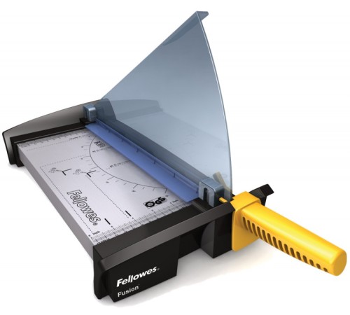 Резак сабельный Fellowes Fusion (FS-54108) A4/10лист./320мм/ручн.прижим/защитный экран