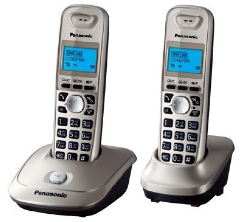 Р/Телефон Dect Panasonic KX-TG2512RUN платиновый (труб. в компл.:2шт) АОН Р/Телефон Dect Panasonic KX-TG2512RUN платиновый (труб. в компл.:2шт) АОН