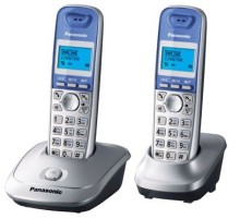 Р/Телефон Dect Panasonic KX-TG2512RUS серебристый (труб. в компл.:2шт) АОН