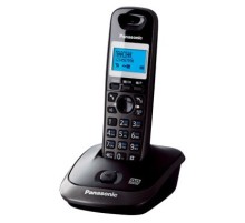 Р/Телефон Dect Panasonic KX-TG2521RUT темно-серый металлик автооветчик АОН
