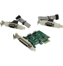 ORIENT XWT-PE2S1PLP RTL контроллер  PCI-E to COM 2-port + LPT 1-port (WCH CH382) Low Profile