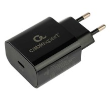 Cablexpert Зарядное устройство 20Вт, 3А, QC3.0/PD, 1xType-C, черный, пакет (MP3A-PC-45)