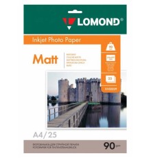 Фотобумага Lomond 0102029 A4/90г/м2/25л./белый матовое для струйной печати